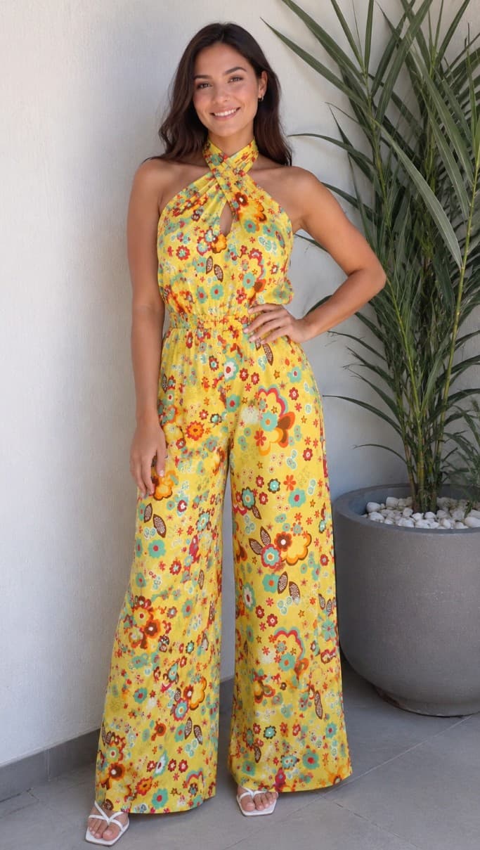 Traje de baño rojo Rosaleda