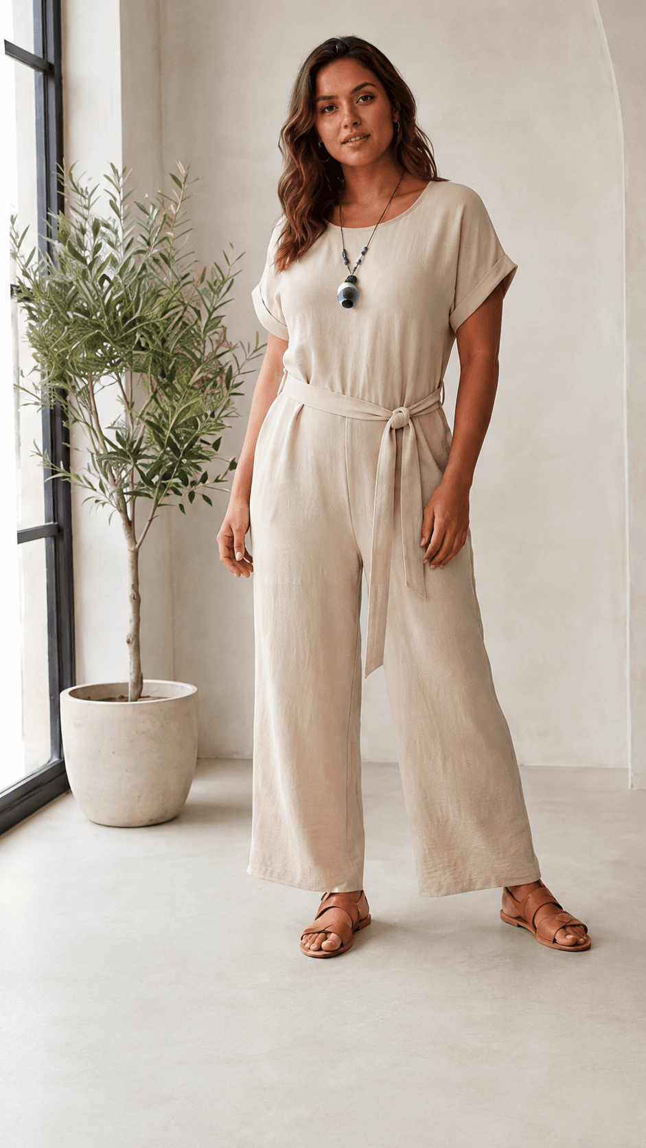 Camisa blanca de manga corta y pantalón marino